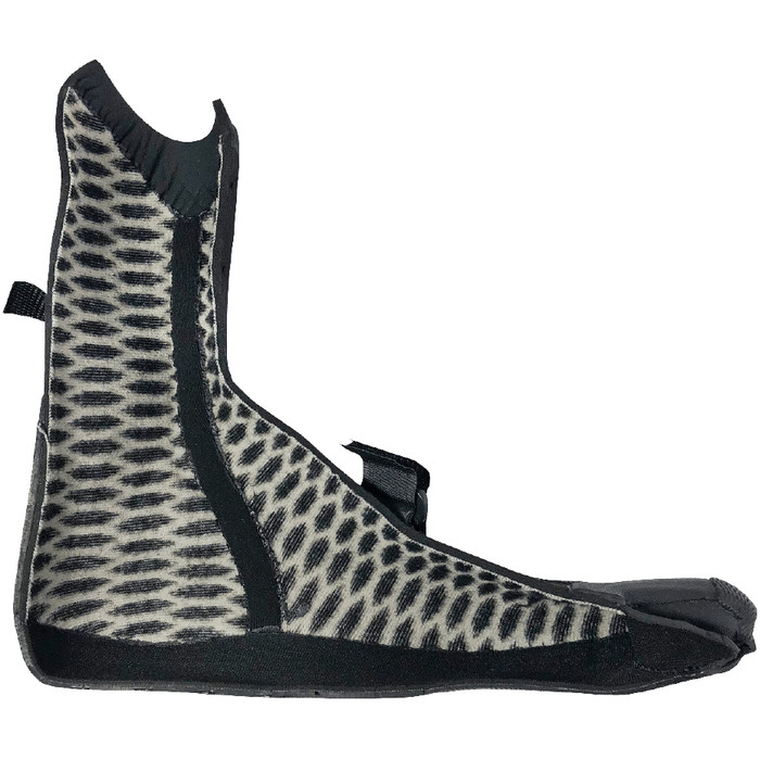 2024 Xcel Drylock 7mm Round Toe Wetsuit Boots ACV79819 - Black / Grey